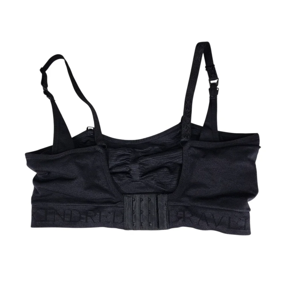 Kindred Bravely Simply Sublime‎ Adjustable Strap Nursing Bra XS Black Maternity